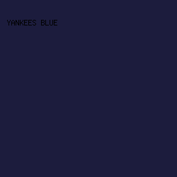1c1c3d - Yankees Blue color image preview
