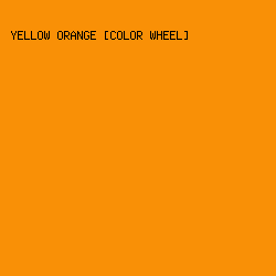 f99006 - Yellow Orange [Color Wheel] color image preview