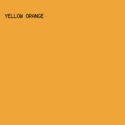 EFA53A - Yellow Orange color image preview