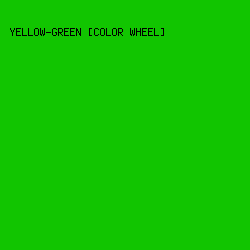 11c500 - Yellow-Green [Color Wheel] color image preview