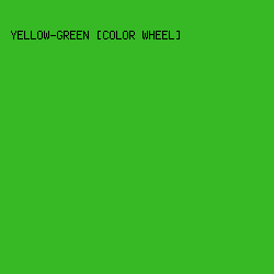 36B925 - Yellow-Green [Color Wheel] color image preview