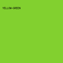 82D02F - Yellow-Green color image preview