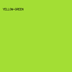 A3DE34 - Yellow-Green color image preview