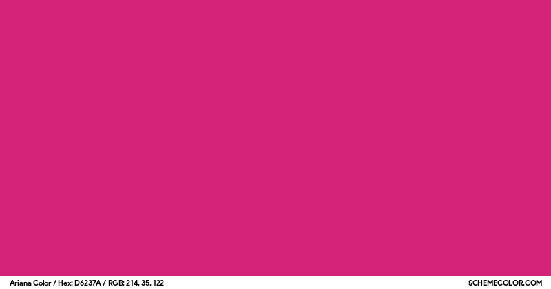 Ariana Color - Colors - SchemeColor.com