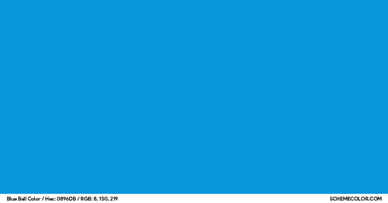Blue Ball Color - Colors - SchemeColor.com