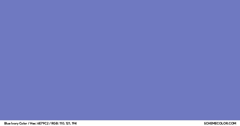 Blue Ivory Color - Colors - SchemeColor.com