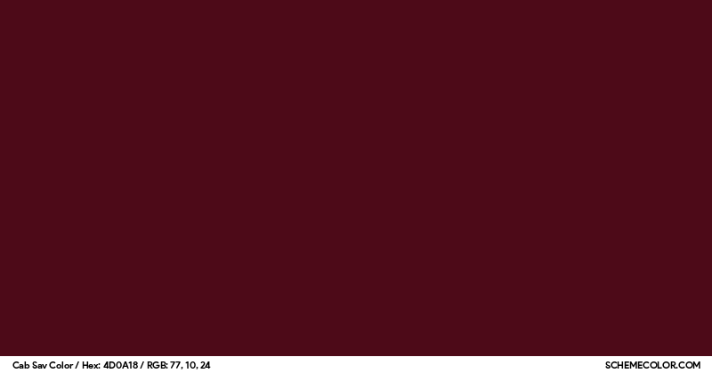 Color Preview Image of 4D0A18