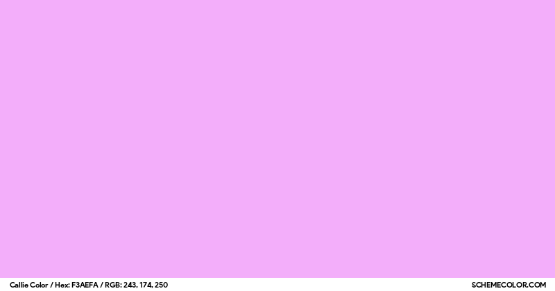 Callie Color - Colors - SchemeColor.com