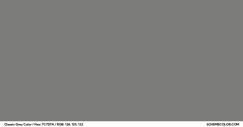 Color Preview Image of 7C7D7A