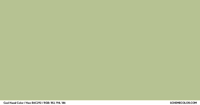Cool Hazel Color - Colors - SchemeColor.com