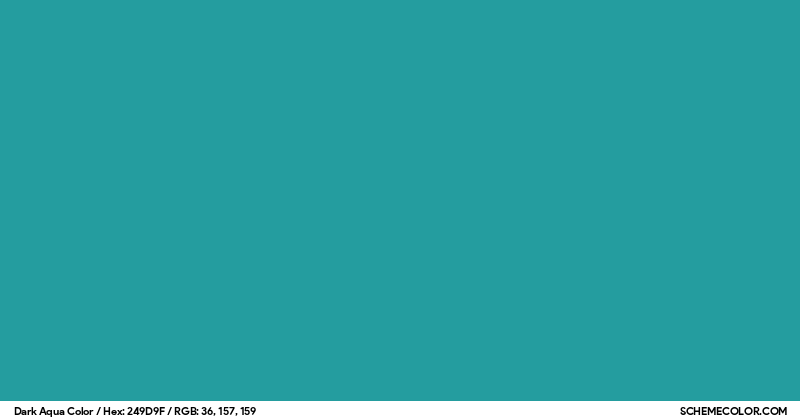 Dark Que Color Dark Aqua Color - Colors - SchemeColor.com