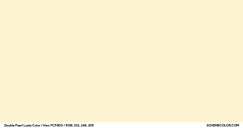 Color Preview Image of FCF4D0
