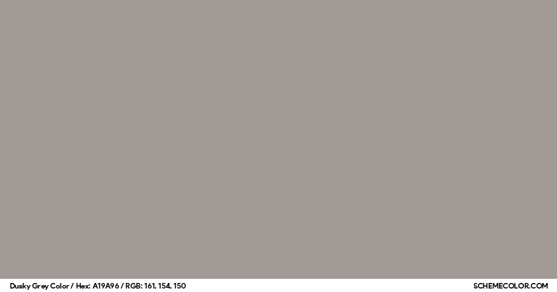 Dusky Gray Color Dusky Grey Color - Colors - SchemeColor.com
