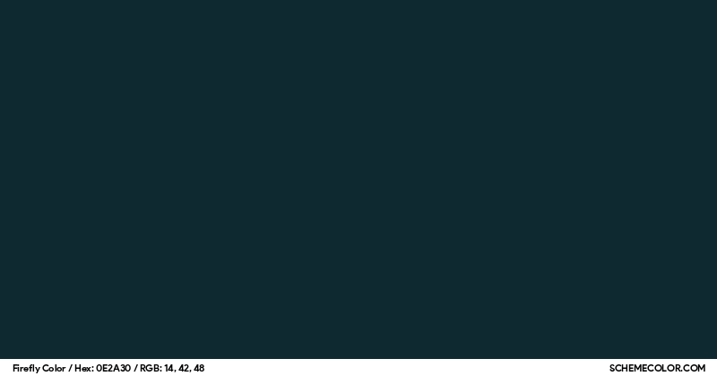 Firefly Color - Colors - SchemeColor.com
