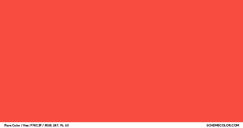 Flare Color - Colors - SchemeColor.com