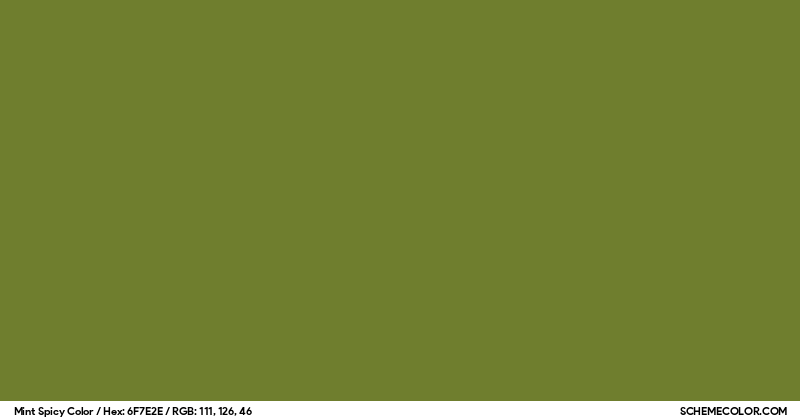 Color Preview Image of 6F7E2E
