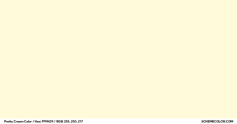 Cream Color Pretty Cream Color - Colors - SchemeColor.com