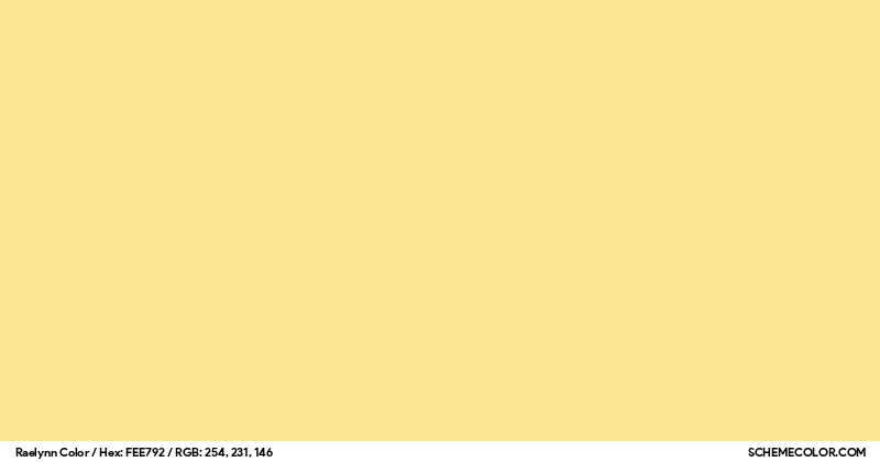 Raylen Color Raelynn Color - Colors - SchemeColor.com