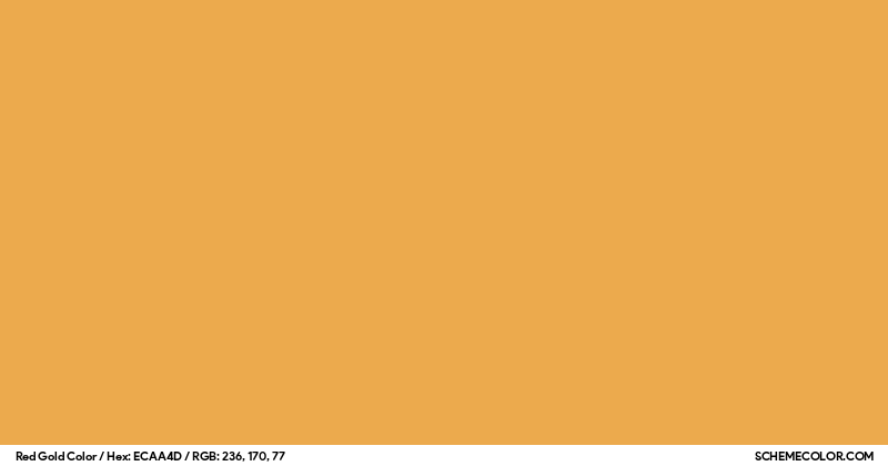 Rot Gold Color Red Gold Color - Colors - SchemeColor.com