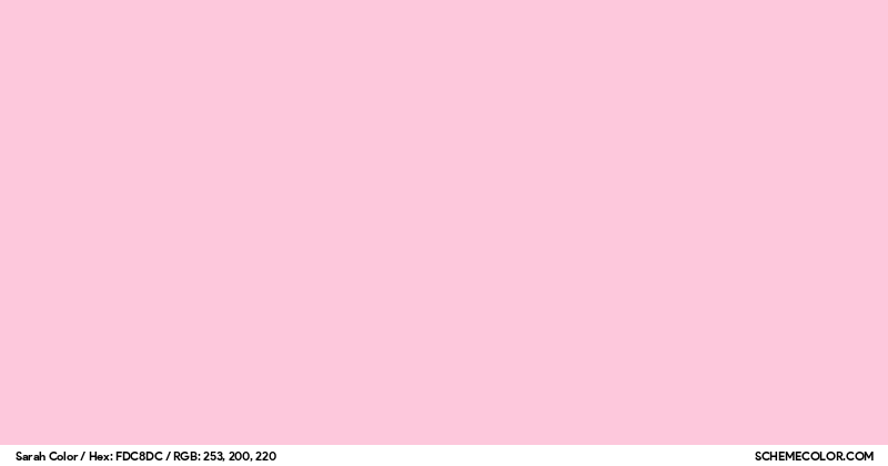 Color Sarah Sarah Color - Colors - SchemeColor.com