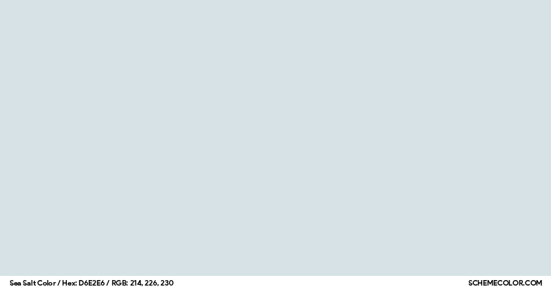 Sea Salt Color - Colors - SchemeColor.com