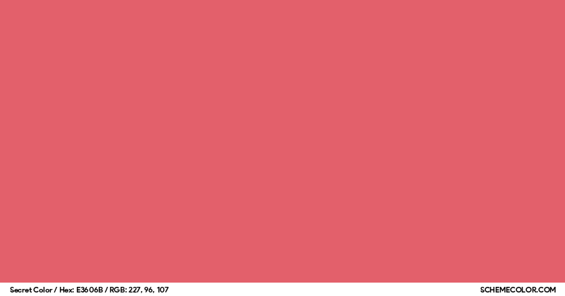 Secret Color - Colors - SchemeColor.com