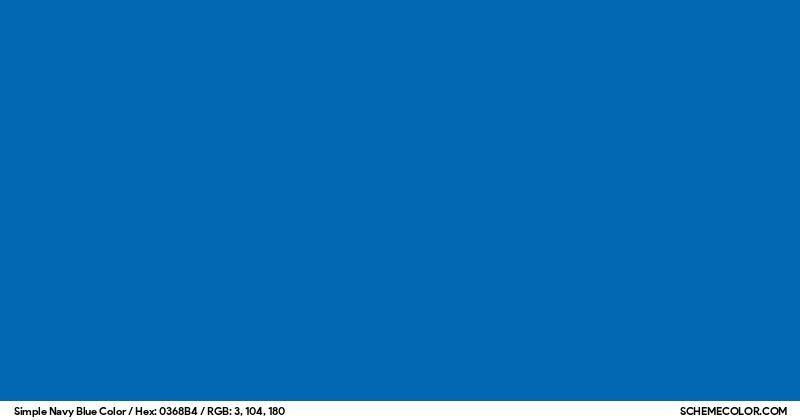 Color Preview Image of 0368B4