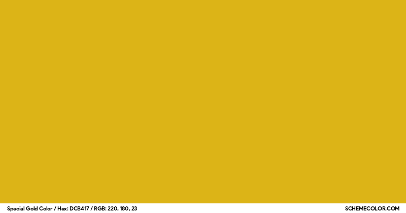 Special Gold Color - Colors - SchemeColor.com