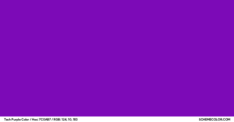 Color Preview Image of 7C0AB7
