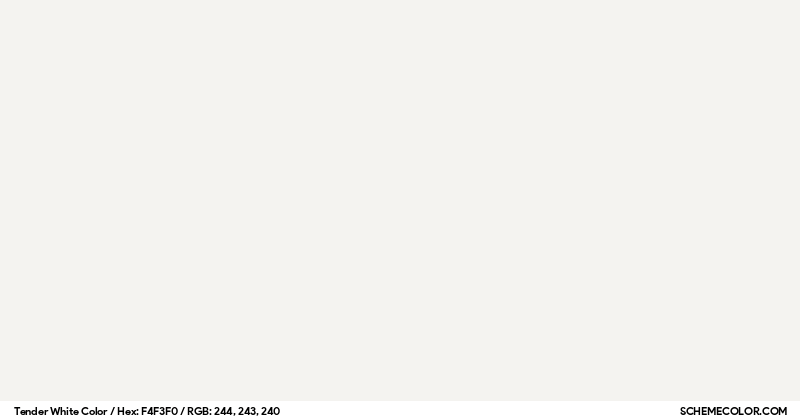 Color Preview Image of F4F3F0