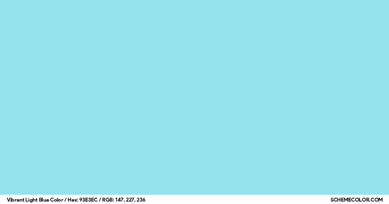 Color Preview Image of 93E3EC