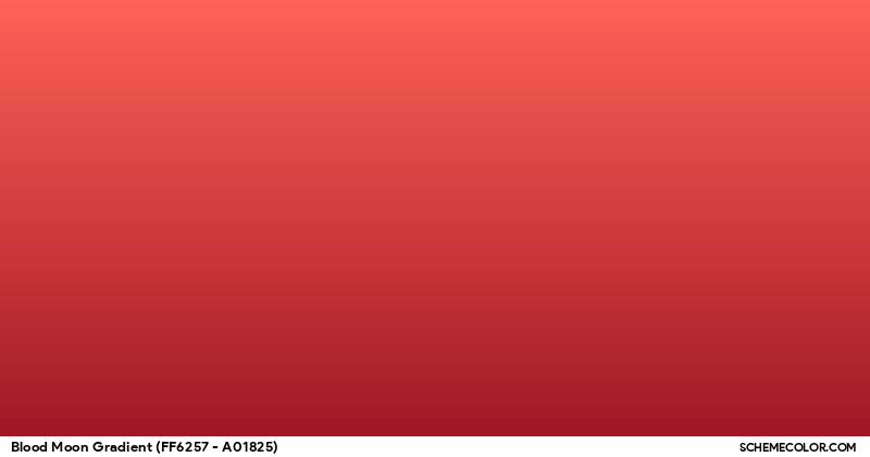 Blood Moon - Gradients - SchemeColor.com