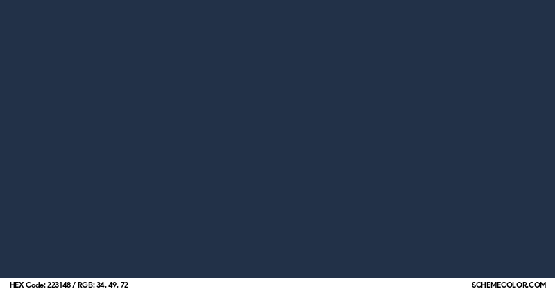 Image of #223148 color code