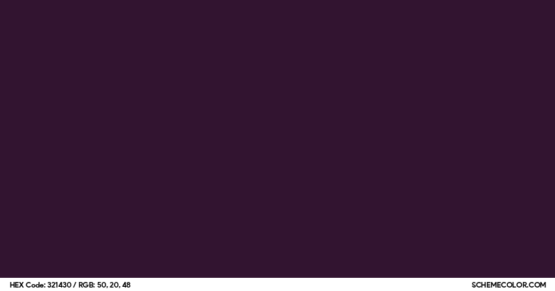#321430 Hex Color Code - SchemeColor.com