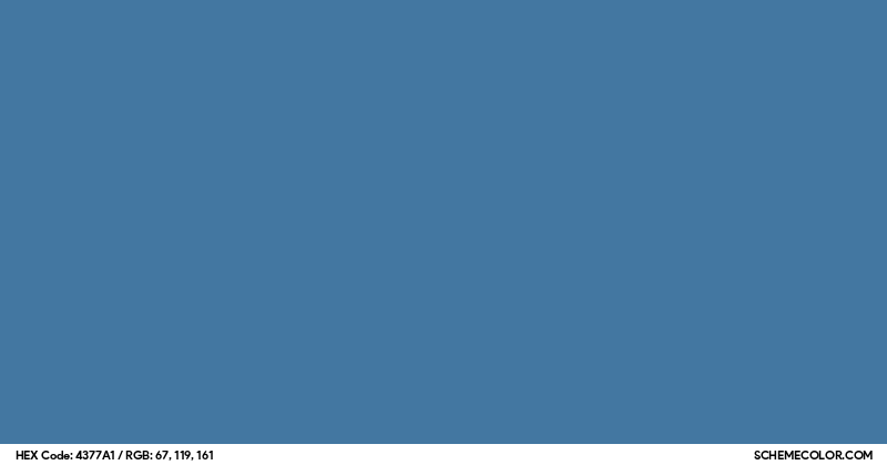 4377A1 Hex Color Code - SchemeColor.com