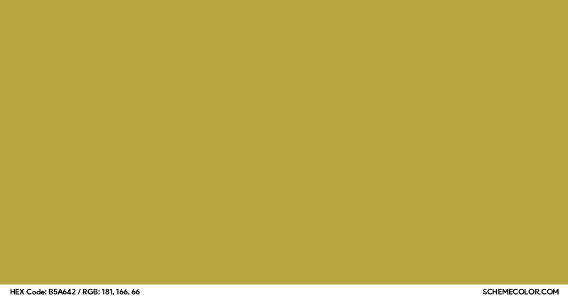 #B5A642 Hex Color Code - SchemeColor.com