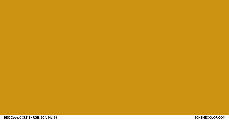 Image of #CC9212 color code