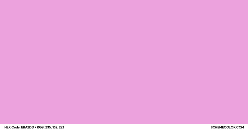 Image of #EBA2DD color code