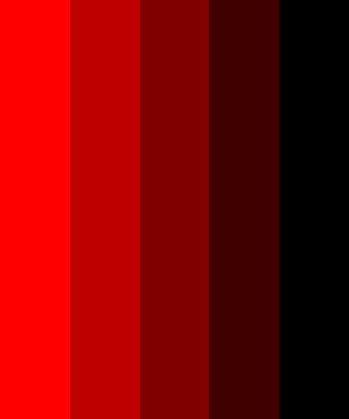 Light Red To Dark Red Color Scheme Black Schemecolor Com