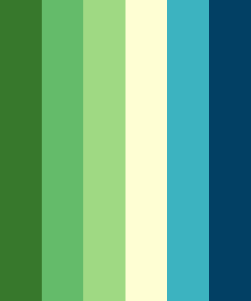 Green, Blue With Cream Color Scheme » Blue » SchemeColor.com