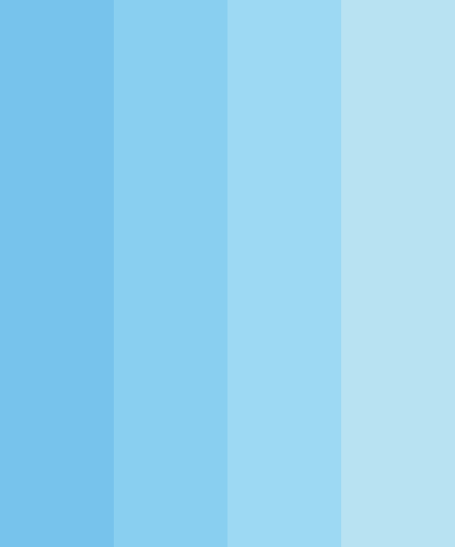 Simple Baby Blue Color Scheme » Blue » SchemeColor.com