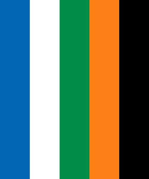 YSR Congress Party Flag Colors Color Scheme » Black » 