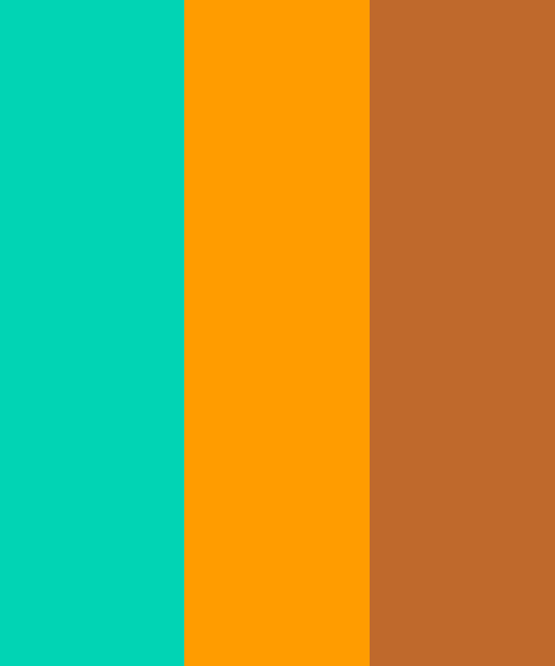Limited Praktisk cirkulation Teal, Orange & Brown Mix Color Scheme » Brown » SchemeColor.com