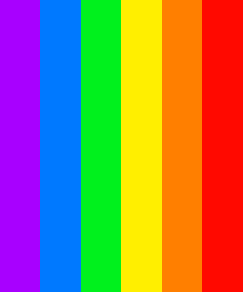  Bright  Rainbow Color  Scheme   Blue  SchemeColor com