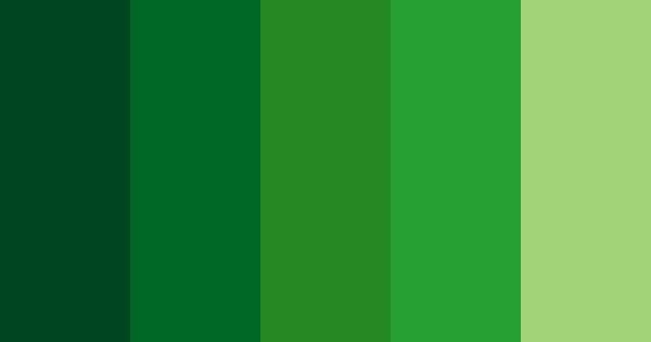 Amazon Green Color Scheme » Green » SchemeColor.com