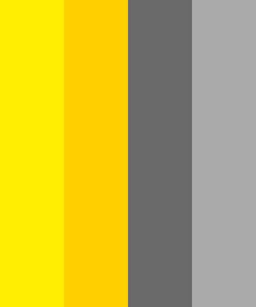 Grey And Yellow Duo Tone Color Scheme Gray Schemecolor Com