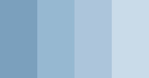 Faded Jeans Color Scheme » Blue » SchemeColor.com