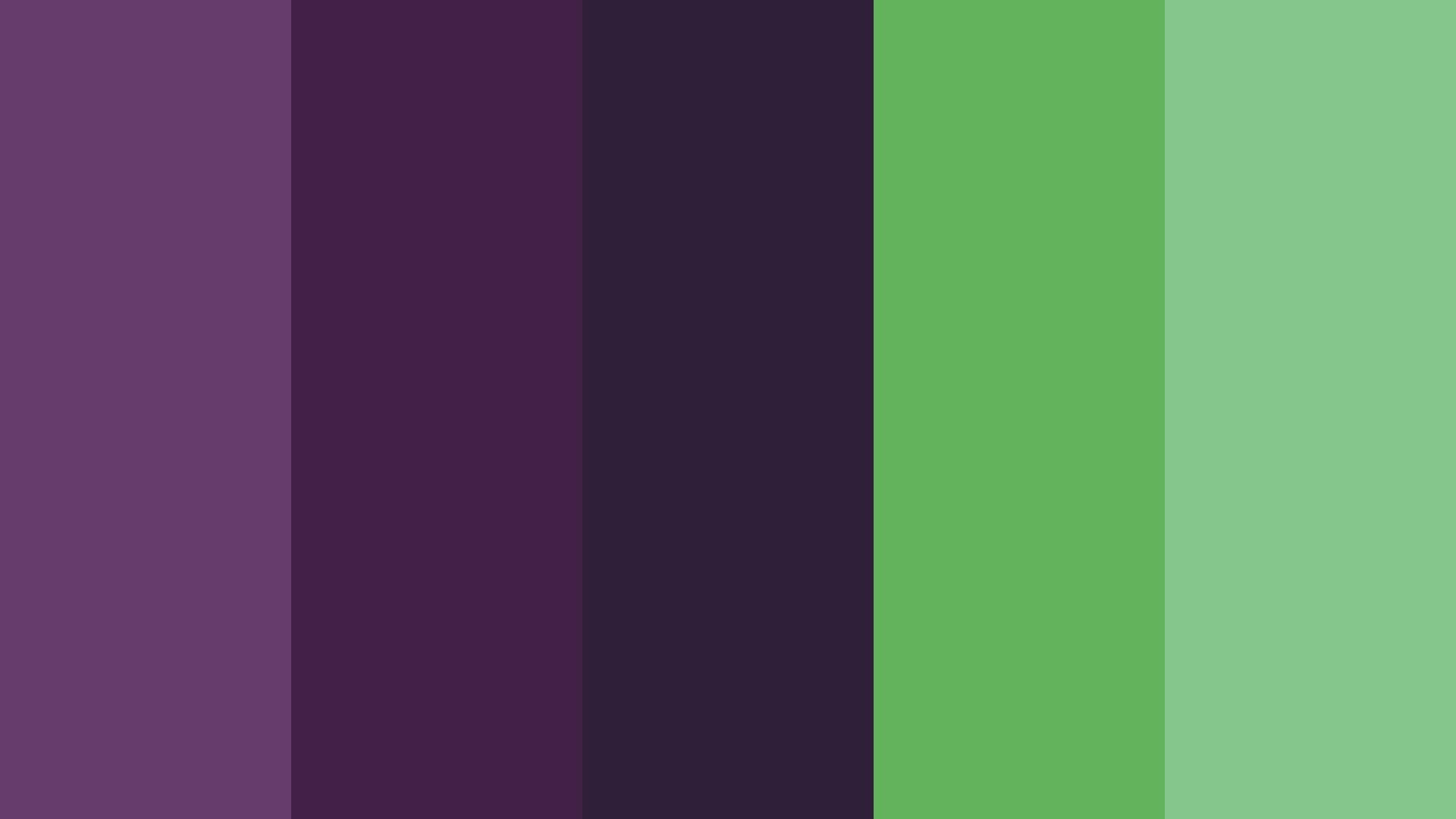 Fresh Eggplant Color Scheme » Green » 