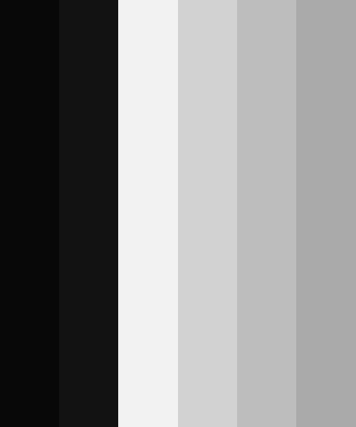 Black, White And Gray Color Scheme » Black »
