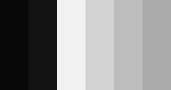 Black, White And Gray Color Scheme » Black » SchemeColor.com
